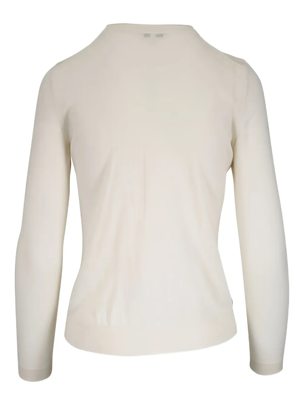 Lafayette 148 Cloud Collection kasjmier trui - Wit