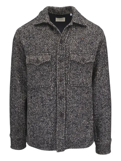 Tintoria Mattei herringbone-pattern overshirt
