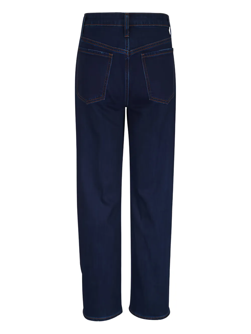 Libertine Broek met geborduurde bloemen Blauw
