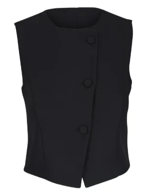Alexander McQueen zip-up Corset Top | Black | FARFETCH UK
