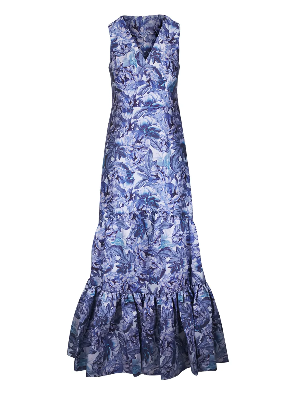 Sachin & Babi Rori Frozen floral-print maxi dress - Blu