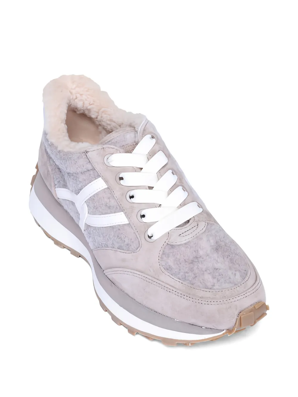 Veronica Beard Valentina lammy sneakers - Grijs