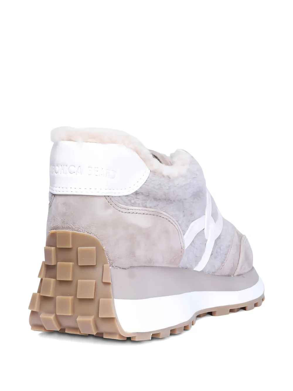 Veronica Beard Valentina lammy sneakers Grijs
