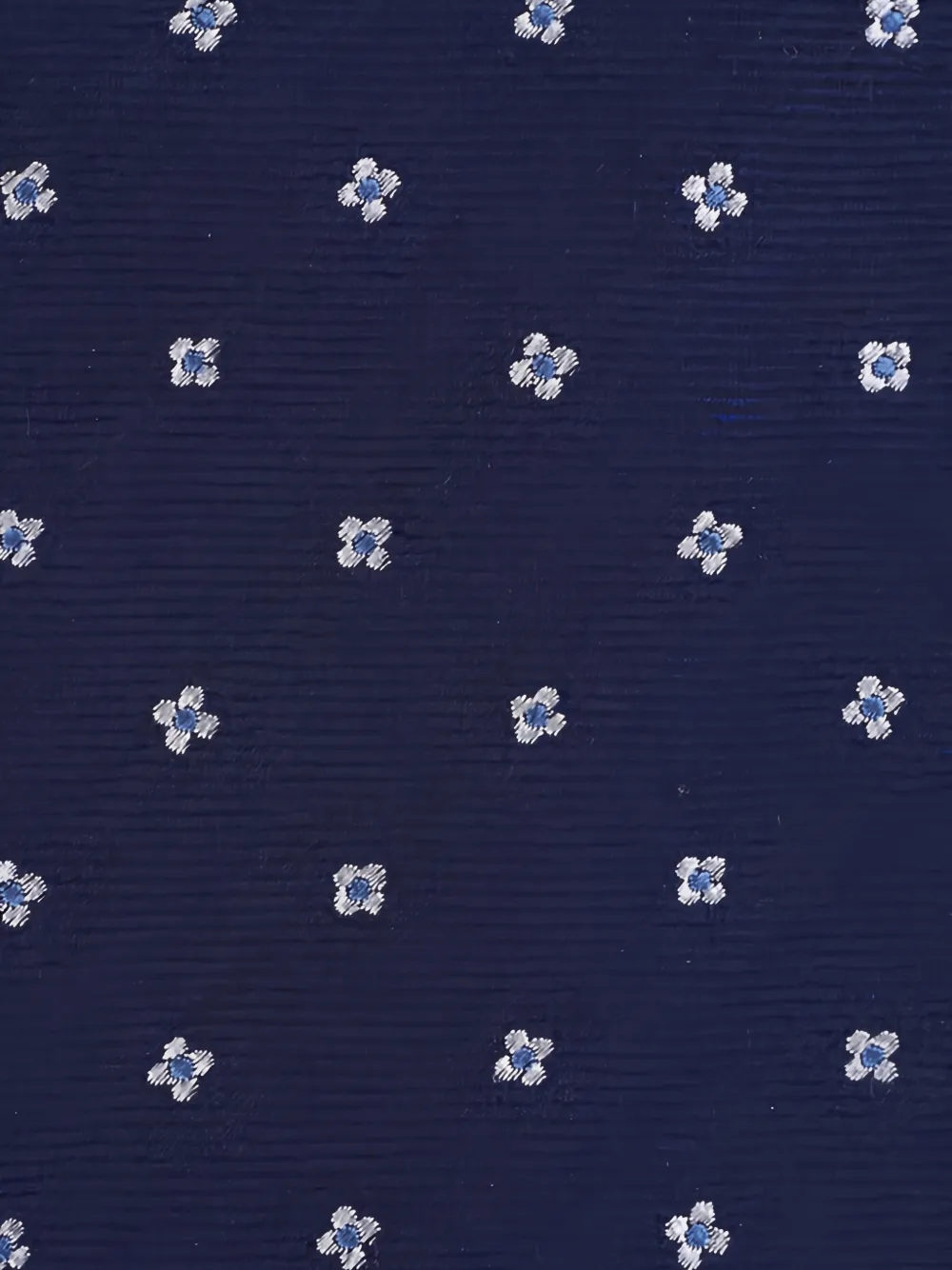 Paolo Albizzati Stropdas met geometrisch patroon - Blauw