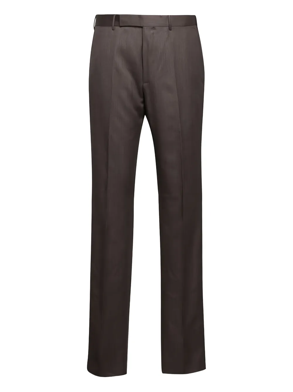 Zegna Pantaloni Trofeo con cintura - Marrone