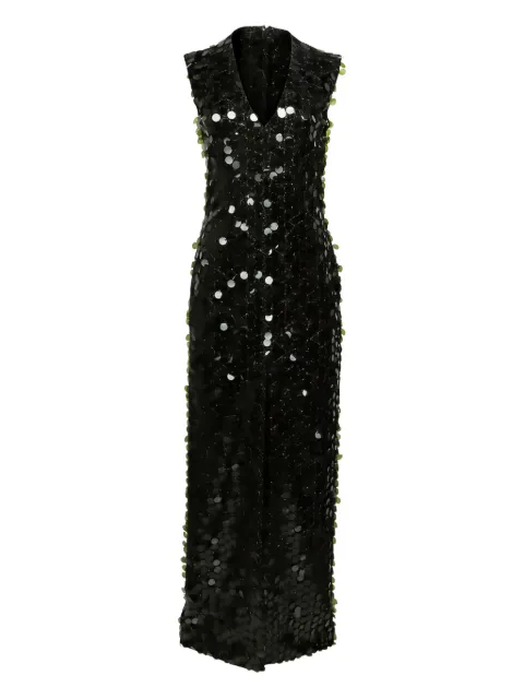 Prabal Gurung Ava sequin V-neck gown