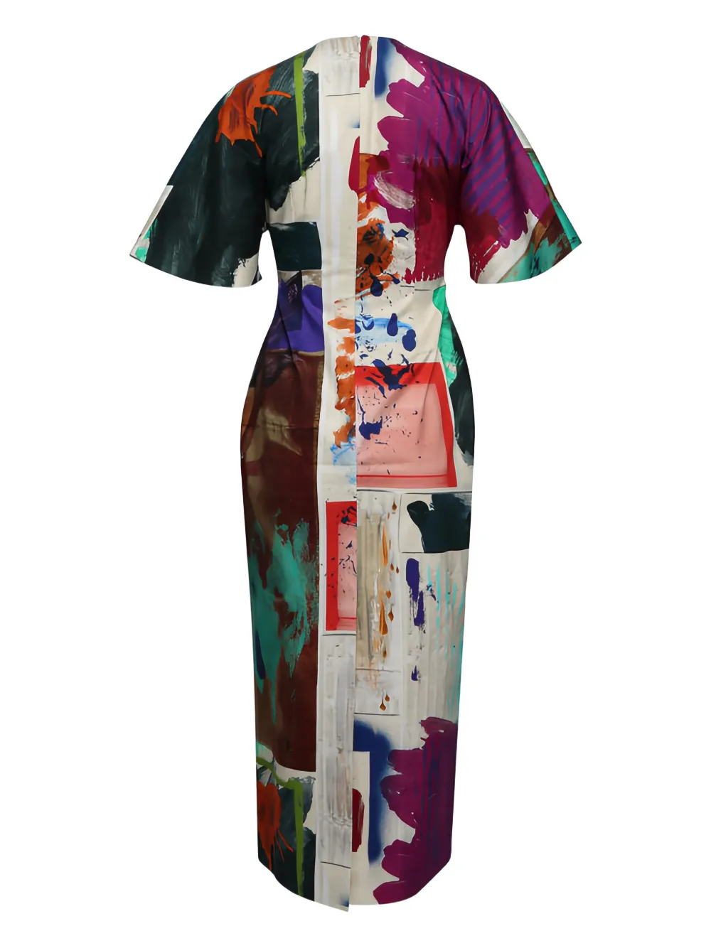 Roksanda short-sleeved dress - Beige