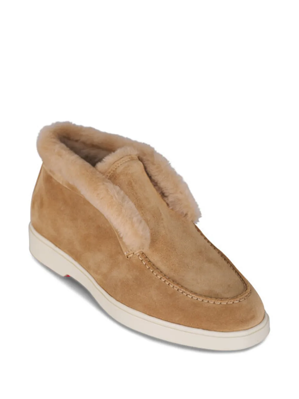 Santoni Fortune suède laarzen Bruin