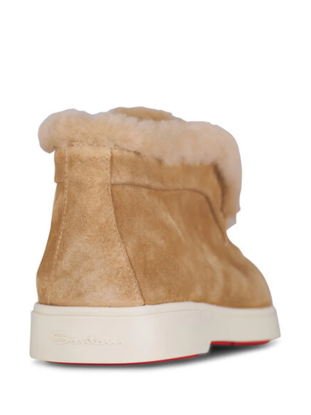 Santoni Fortune suède laarzen Bruin