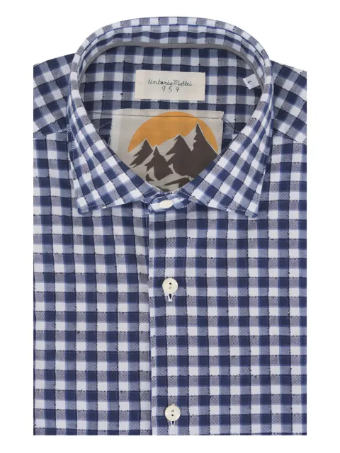 Tintoria Mattei checked shirt