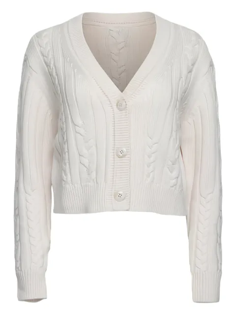 TWP Hemingway cable-knit buttoned cardigan