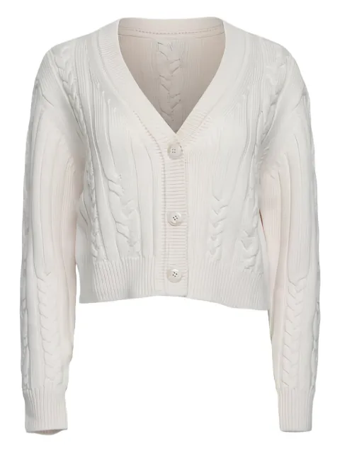 TWP Hemingway cable-knit buttoned cardigan