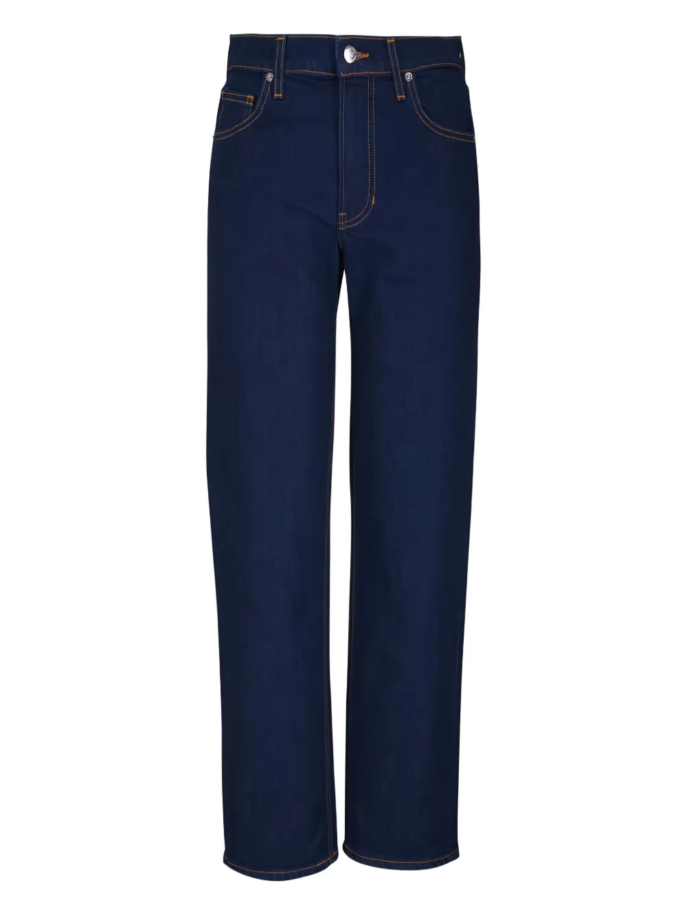 Veronica Beard Leah contrast-topstitching jeans - Blu