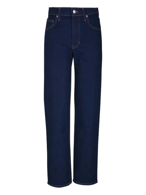 Veronica Beard Leah contrast-topstitching jeans