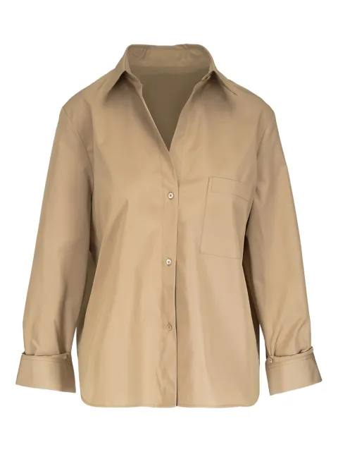 TWP chest-pocket shirt