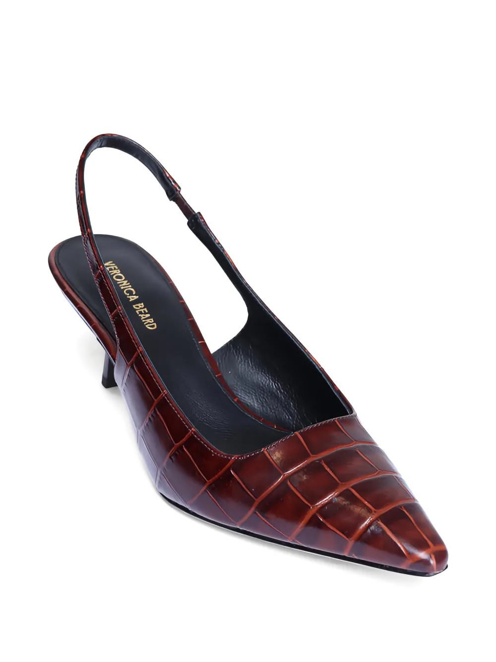 Veronica Beard Slingback pumps met puntige neus Bruin