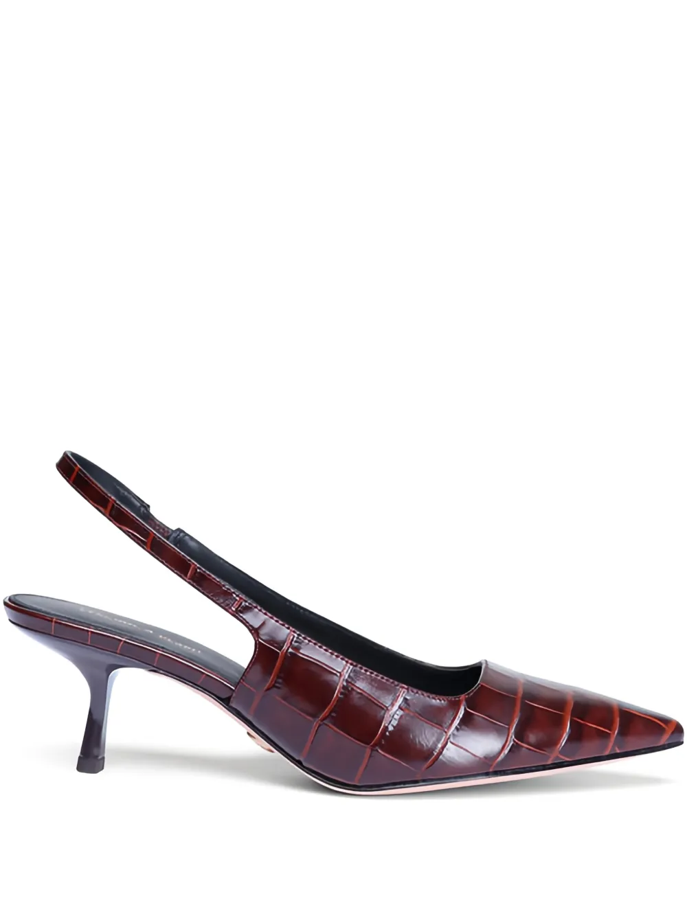 Veronica Beard Slingback pumps met puntige neus Rood
