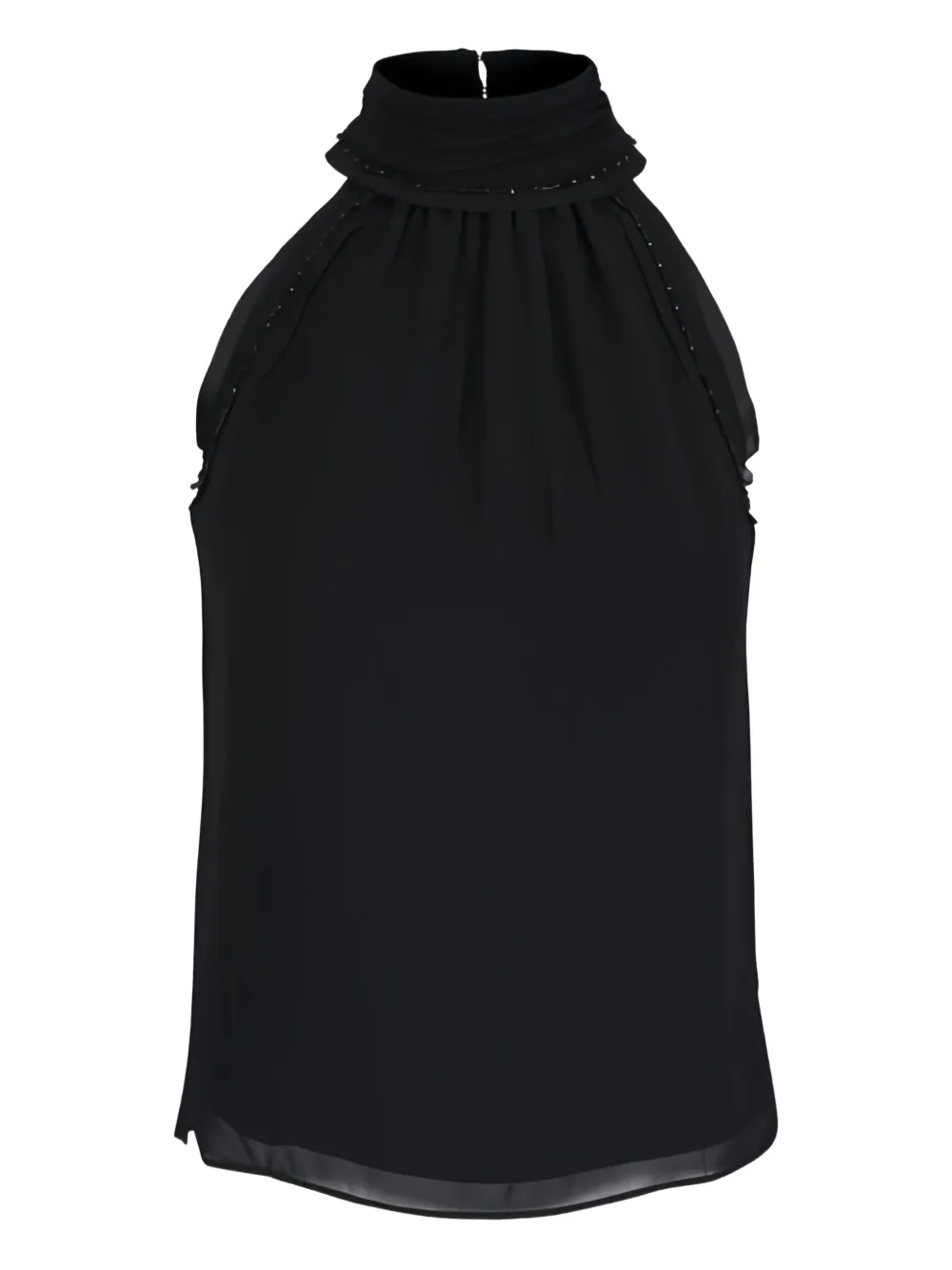 Veronica Beard Blusa Tanisha con decorazione - Nero