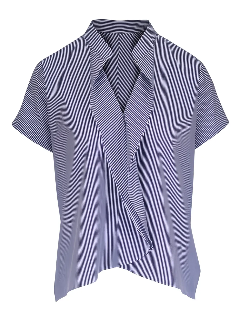 Zero + Maria Cornejo Blusa a righe