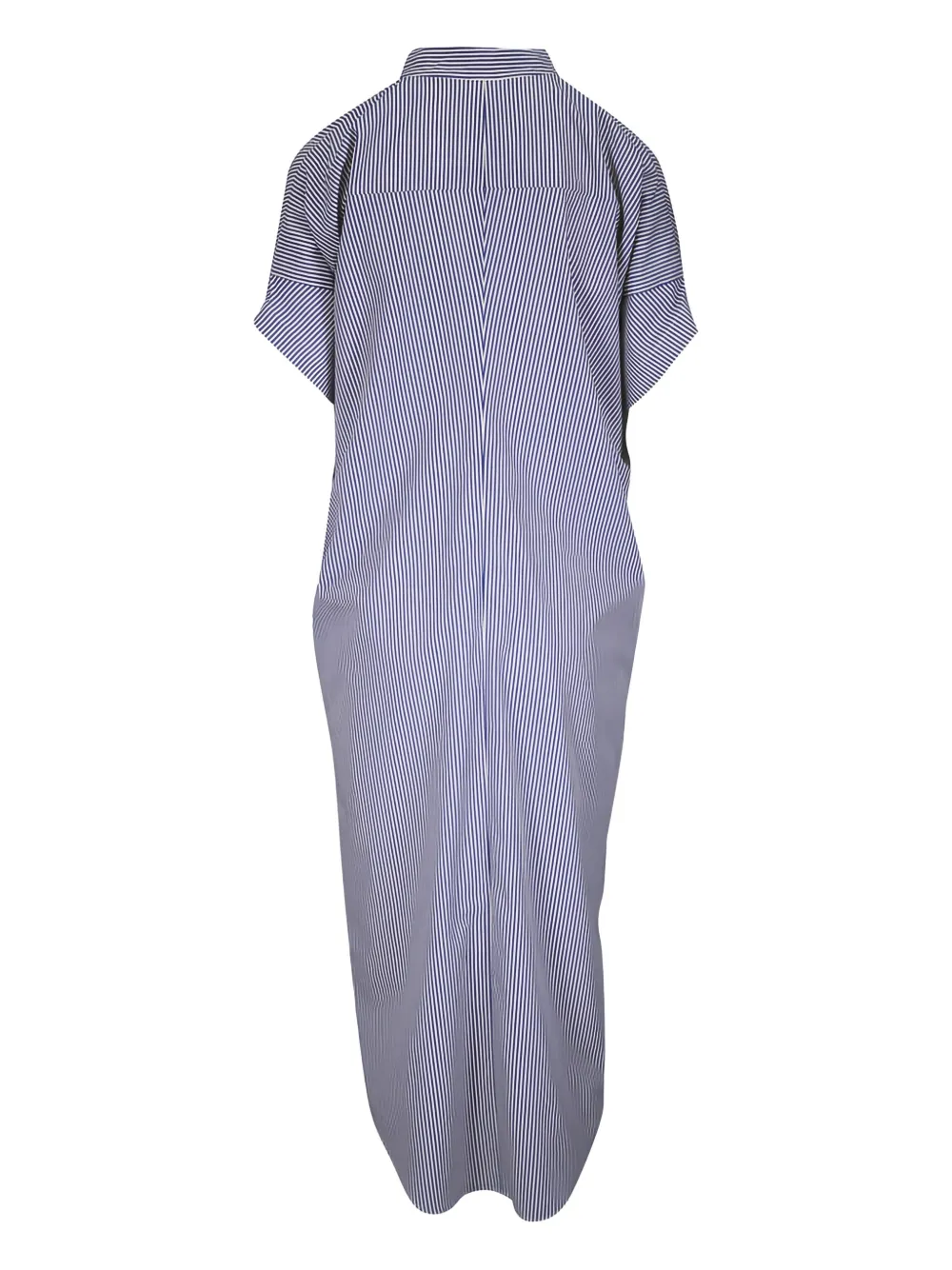 Zero + Maria Cornejo Gestreepte midi-jurk - Blauw