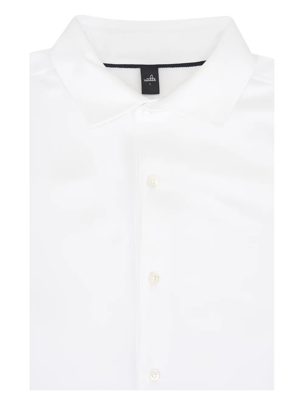 wahts button spread-collar shirt | White | Image 1