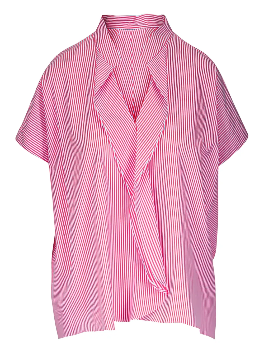 Zero + Maria Cornejo Fin Gaban striped blouse - Pink