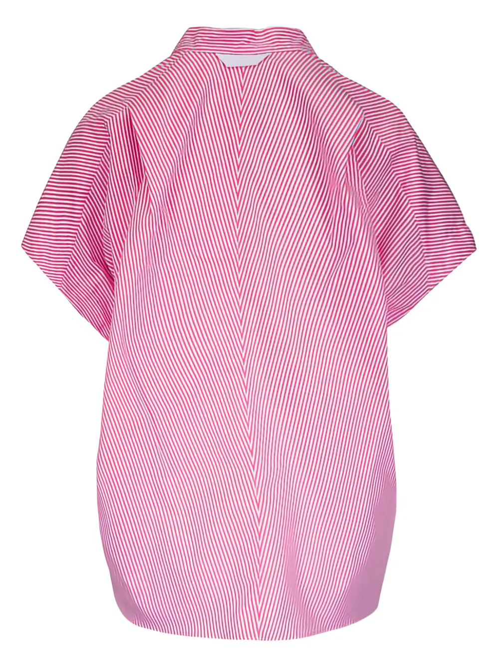 Zero + Maria Cornejo Fin Gaban gestreepte blouse - Roze