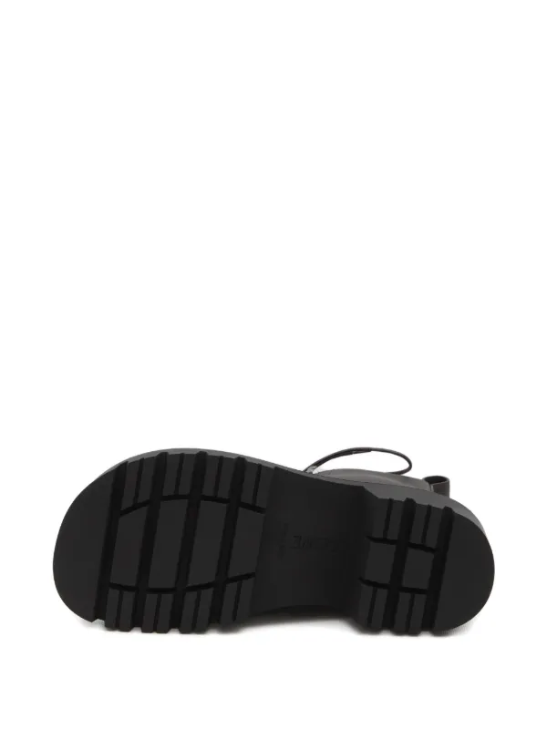 LOEWE レースアップ アンクルブーツ | ブラウン | FARFETCH JP
