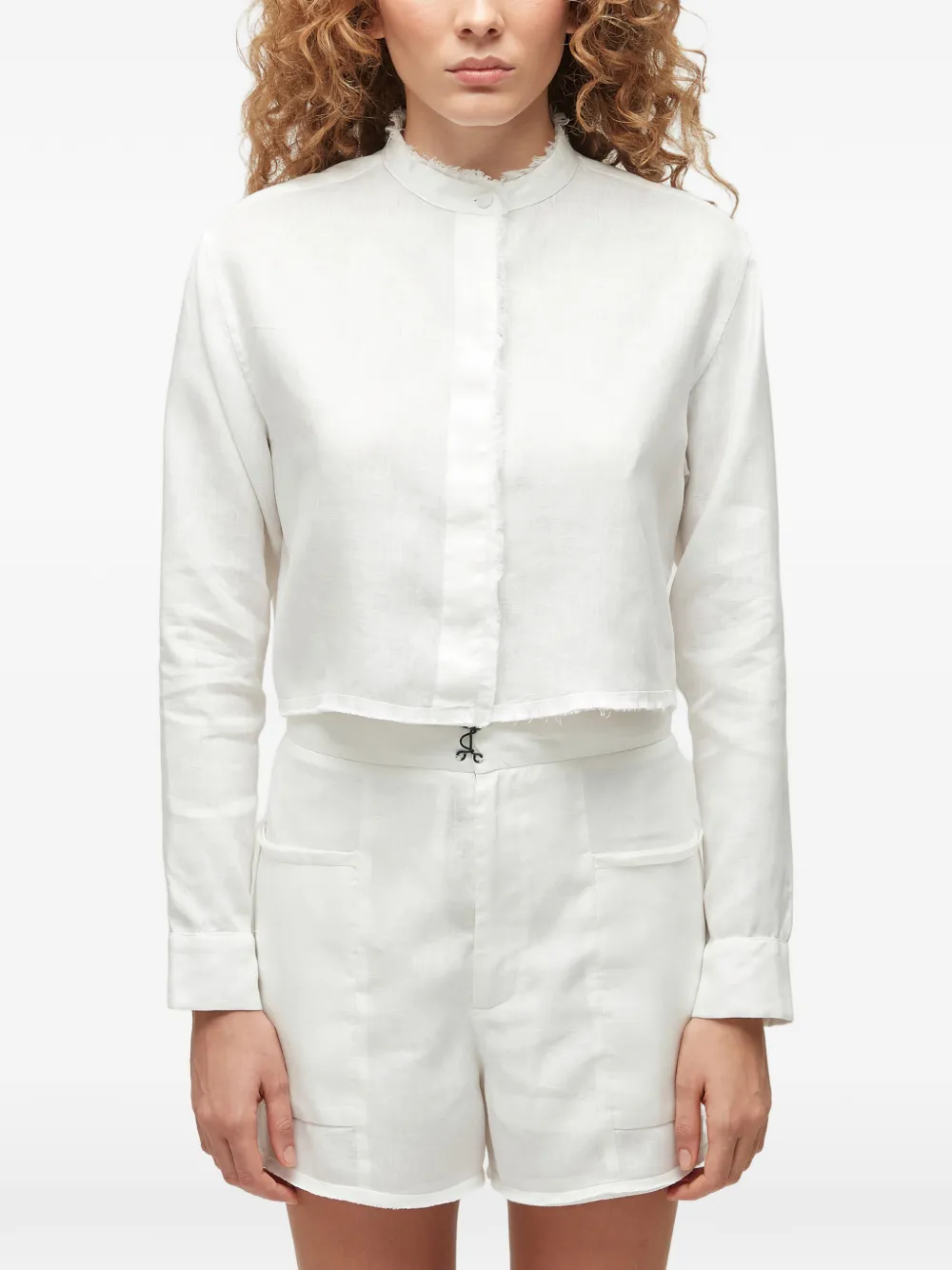 Osklen chemise en lin | blanc | Image 1