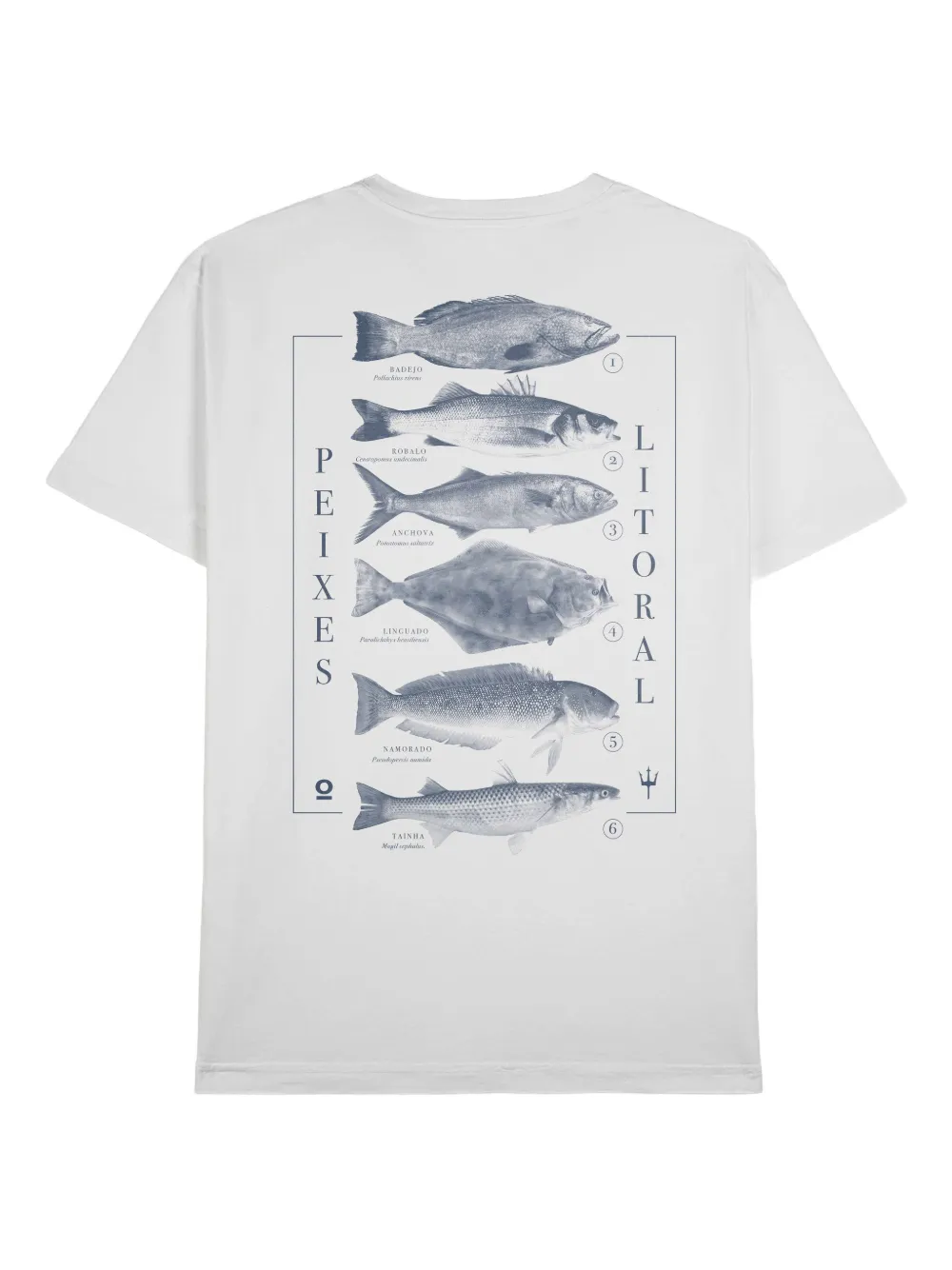 Osklen Peixes Do Litoral T-shirt - Wit
