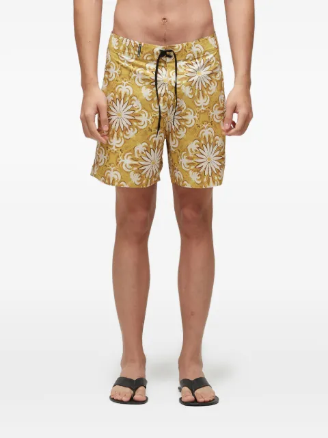 Osklen Daisy Tile bermuda shorts