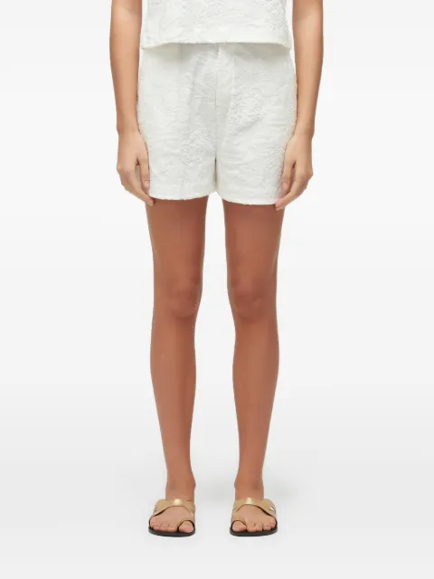 Osklen floral-jacquard shorts