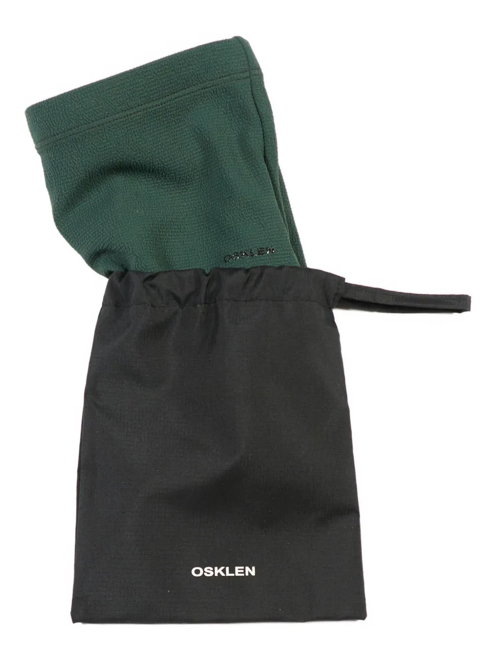  Osklen Volcano Textured Drawstring Swim Trunks - Green 