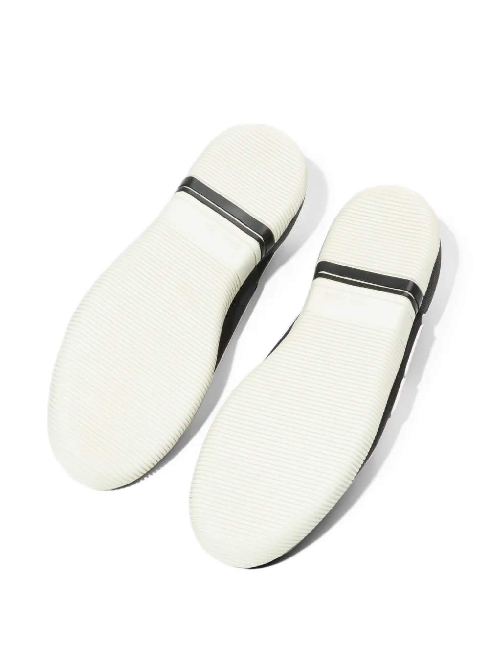 Osklen Arpoador gestreepte sneakers Zwart