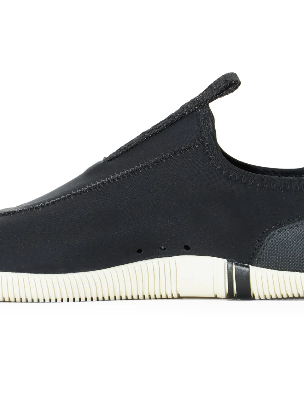 Osklen Arpoador gestreepte sneakers Zwart