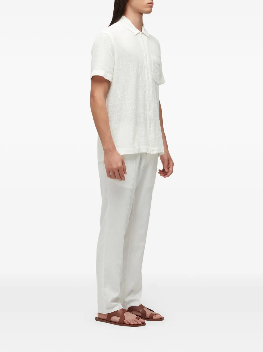 Osklen short-sleeve shirt - Beige