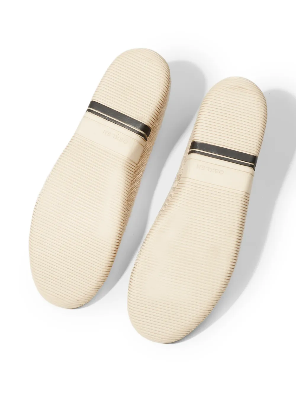 Osklen Getextureerde sneakers Beige