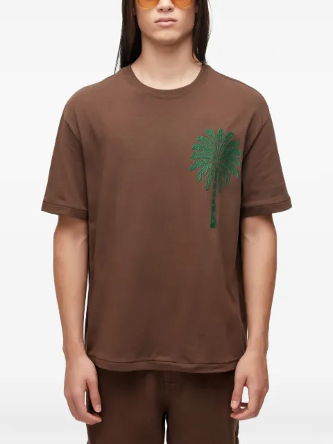 Osklen palm-tree embroidered T-shirt