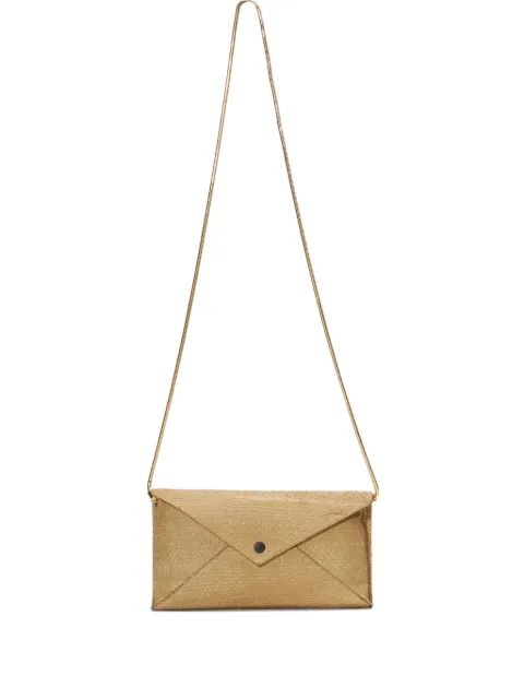 Osklen Arini envelope-shape chain-strap cross body bag 