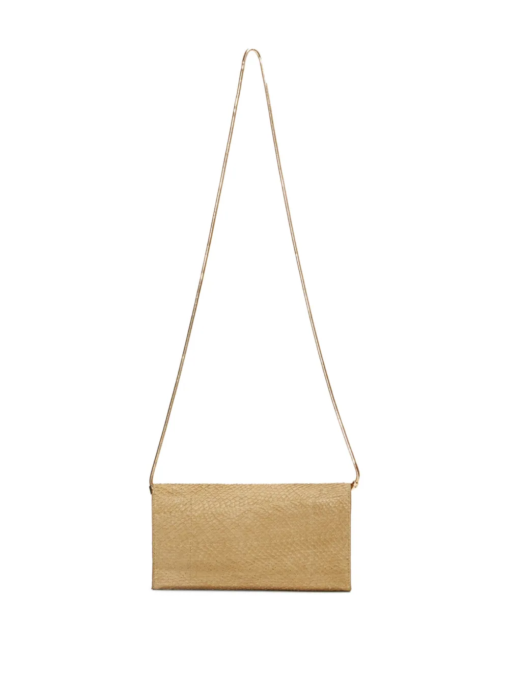  Osklen Arini Envelope-shape Chain-strap Cross Body Bag - Neutrals 