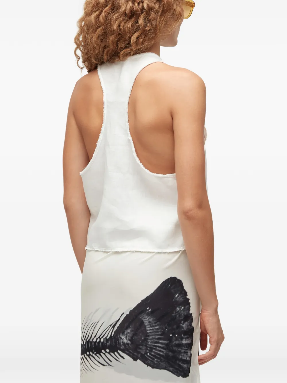  Osklen Sleeveless T-shirt - White 
