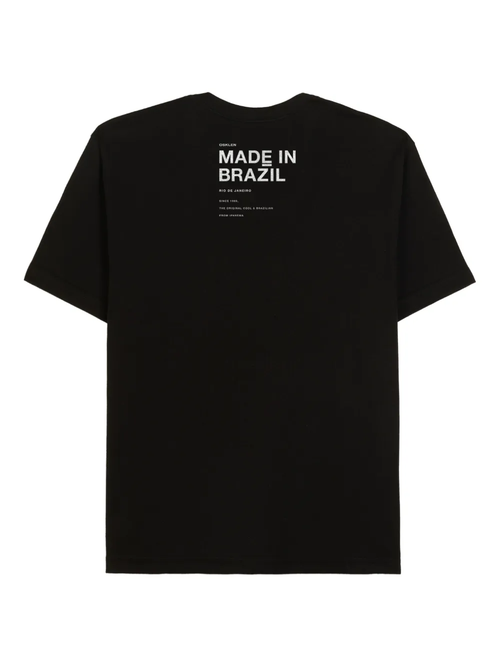 Osklen crew-neck T-shirt - Zwart