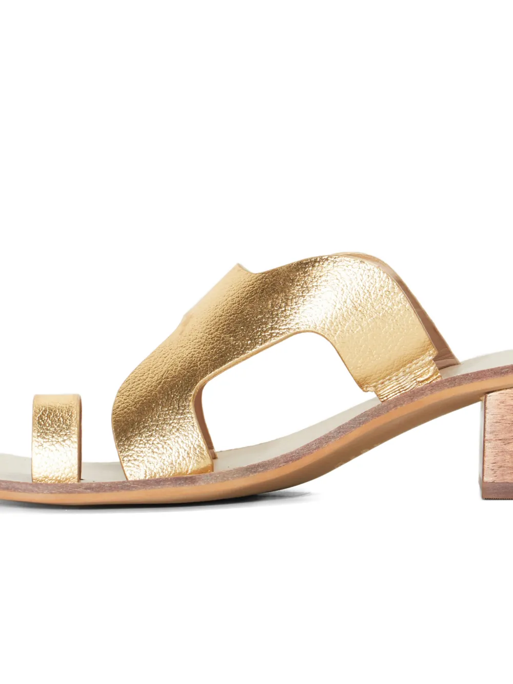 Osklen Calçadão sandalen met hak Goud