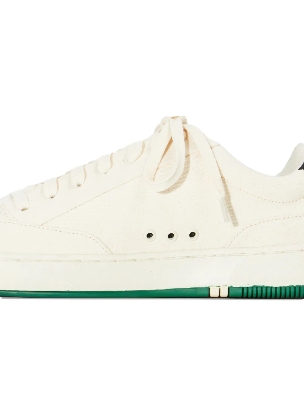 Osklen Ag gestreepte sneakers Beige