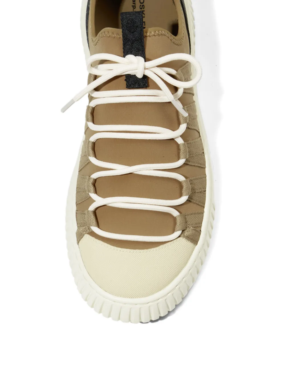 Osklen Arp(X) loop lace-up sneakers Beige
