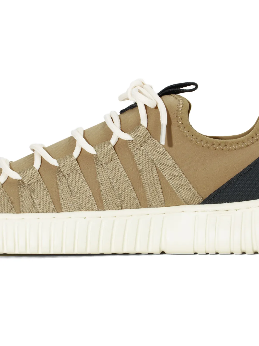 Osklen Arp(X) loop lace-up sneakers Beige