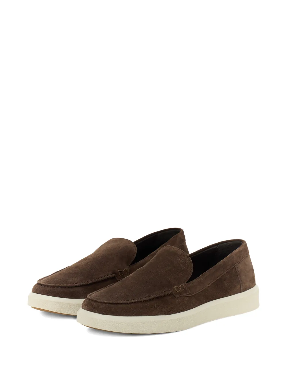 Boggi Milano Stratus suede loafers - Bruin