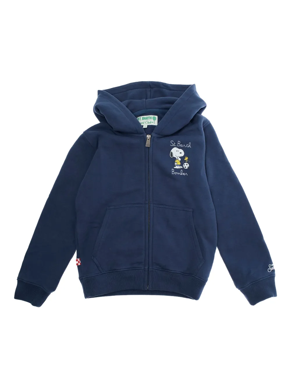 MC2 Saint Barth Kids hoodie Toronto en colaboración con PEANUTS | azul | Image 1