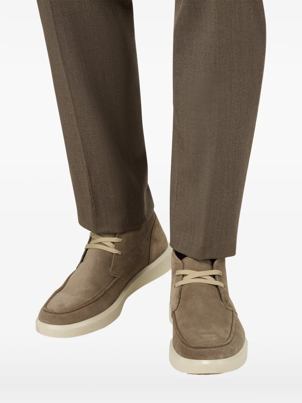 Boggi Milano Cirrus suède desert boots Beige