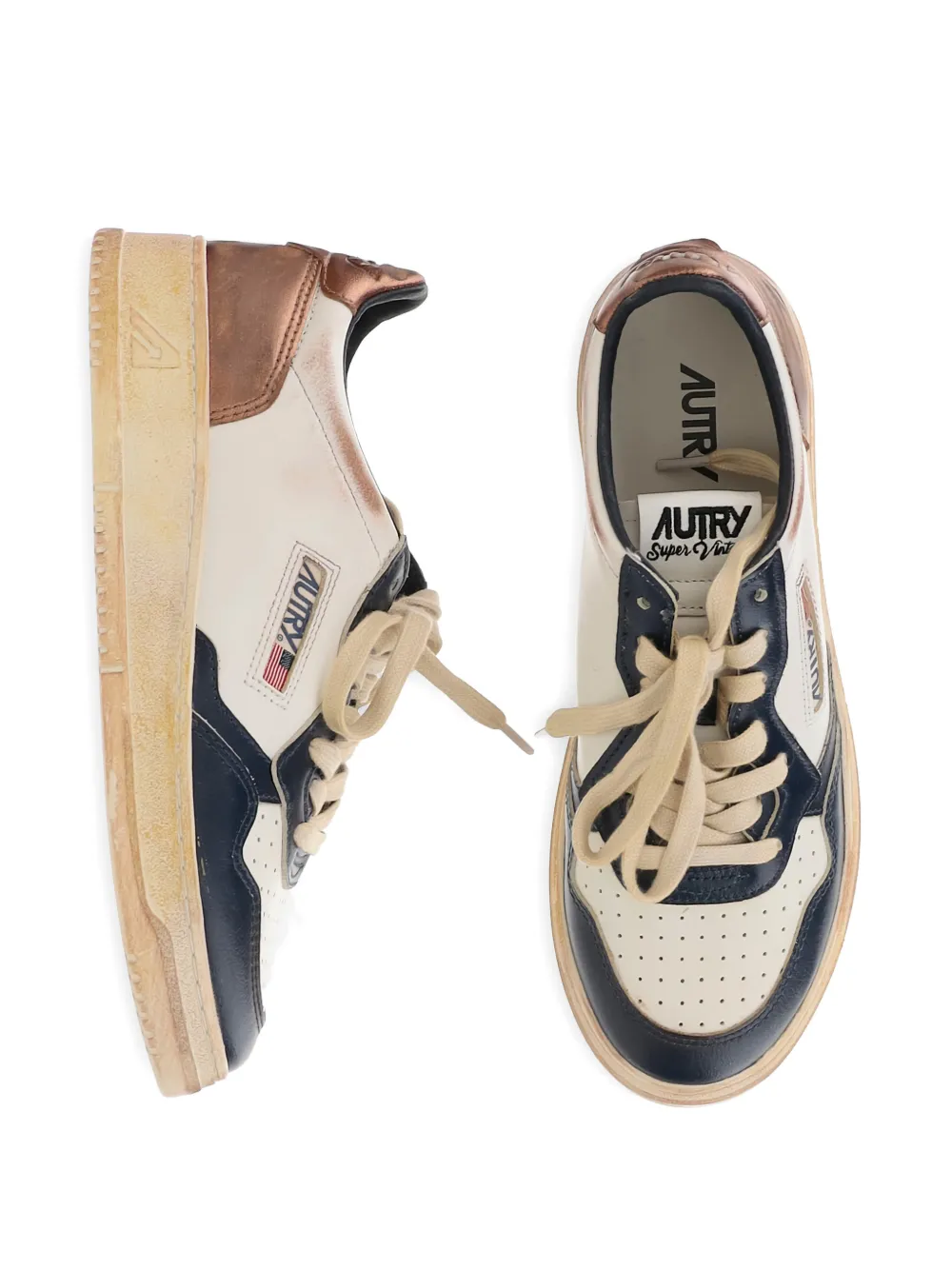 Autry Sneakers met logopatch Wit